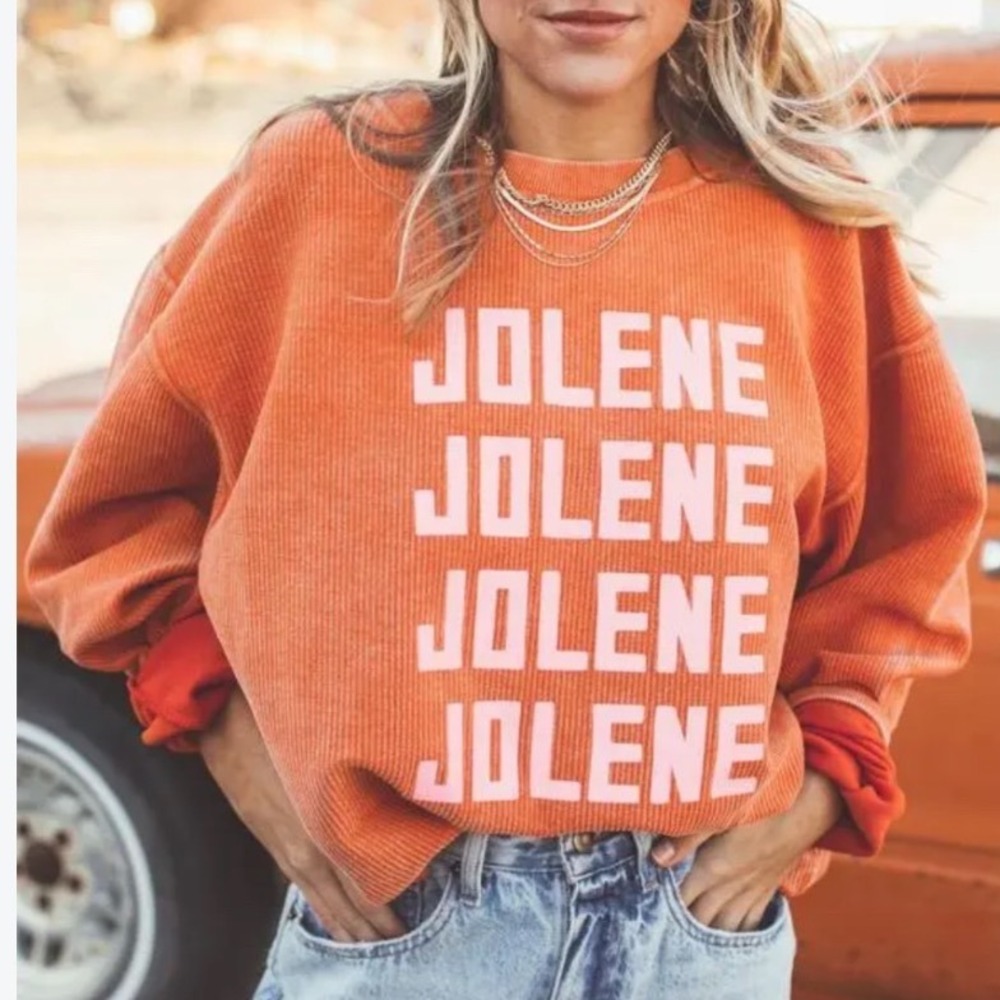 Chicka-d Jolene Dolly Parton Country Western Distressed Top Large
